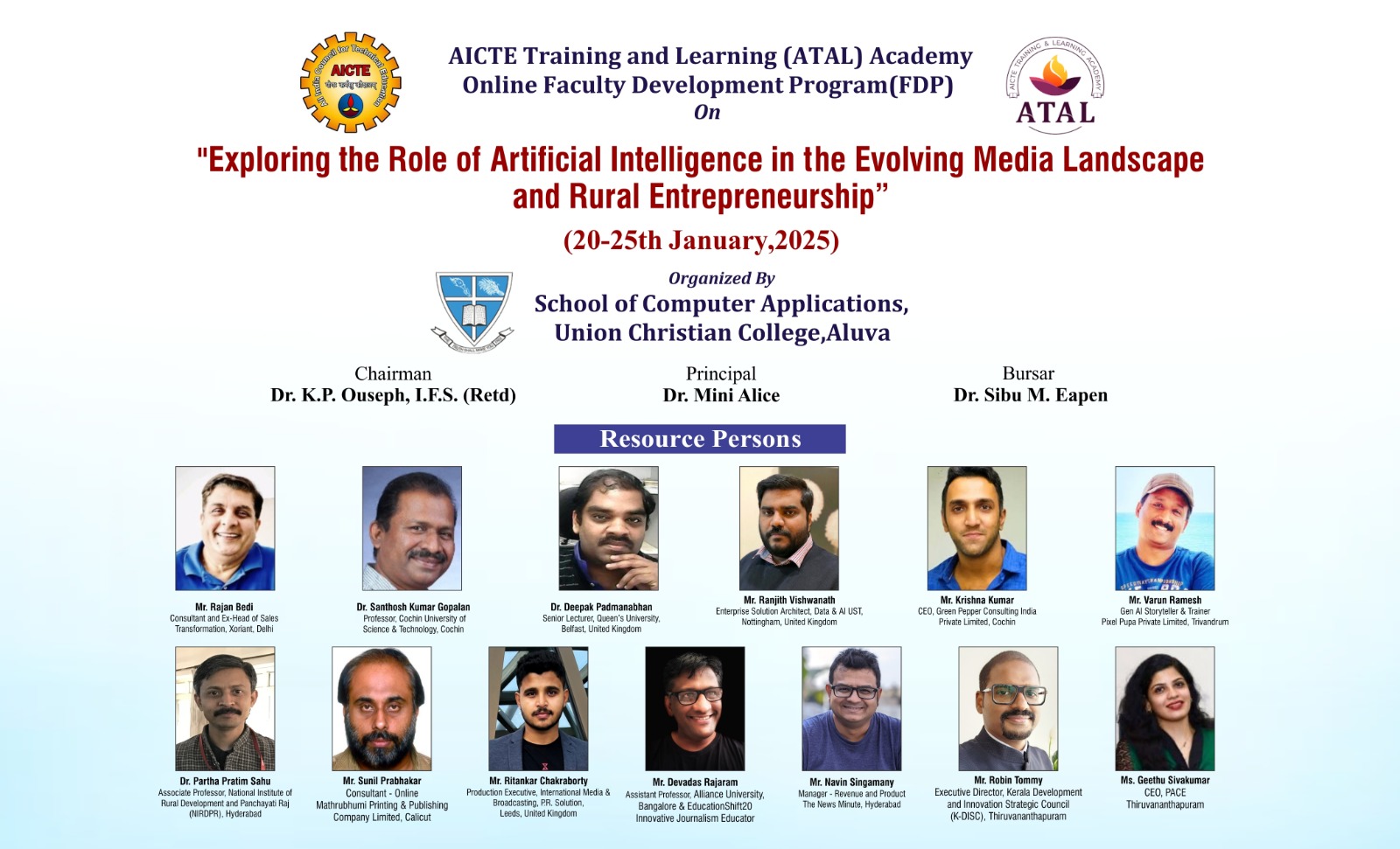 AICTE Sponsored 6 Days Online Faculty Development Program